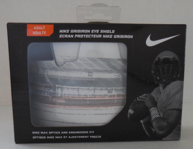 nike gridiron eye shield 2.0 with decals